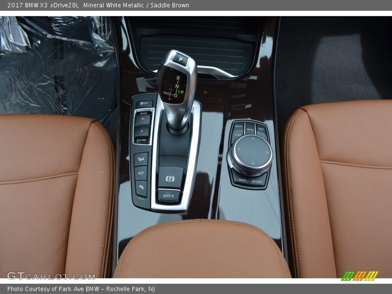 Mineral White Metallic / Saddle Brown 2017 BMW X3 xDrive28i