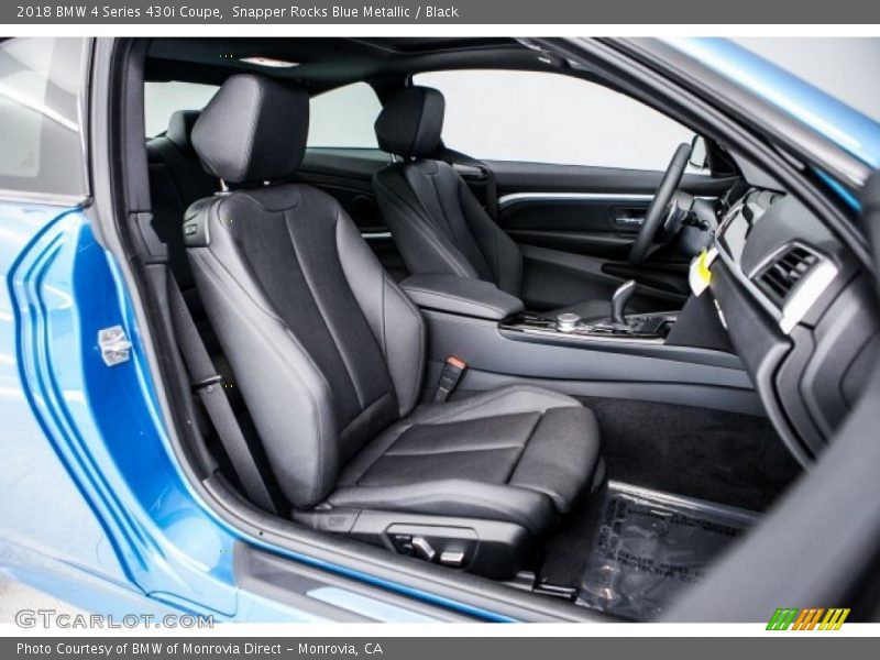Snapper Rocks Blue Metallic / Black 2018 BMW 4 Series 430i Coupe