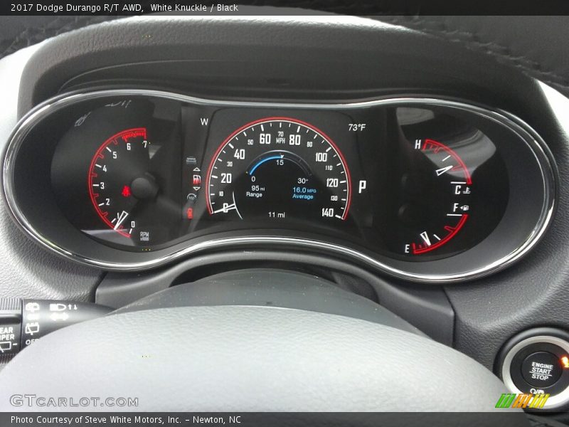 White Knuckle / Black 2017 Dodge Durango R/T AWD