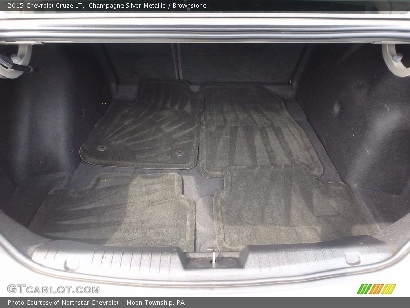 Champagne Silver Metallic / Brownstone 2015 Chevrolet Cruze LT