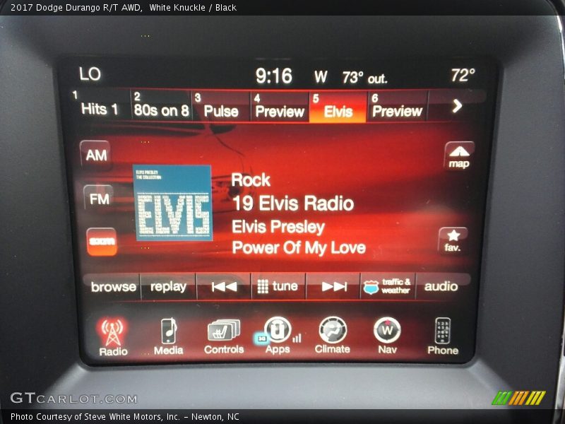 White Knuckle / Black 2017 Dodge Durango R/T AWD