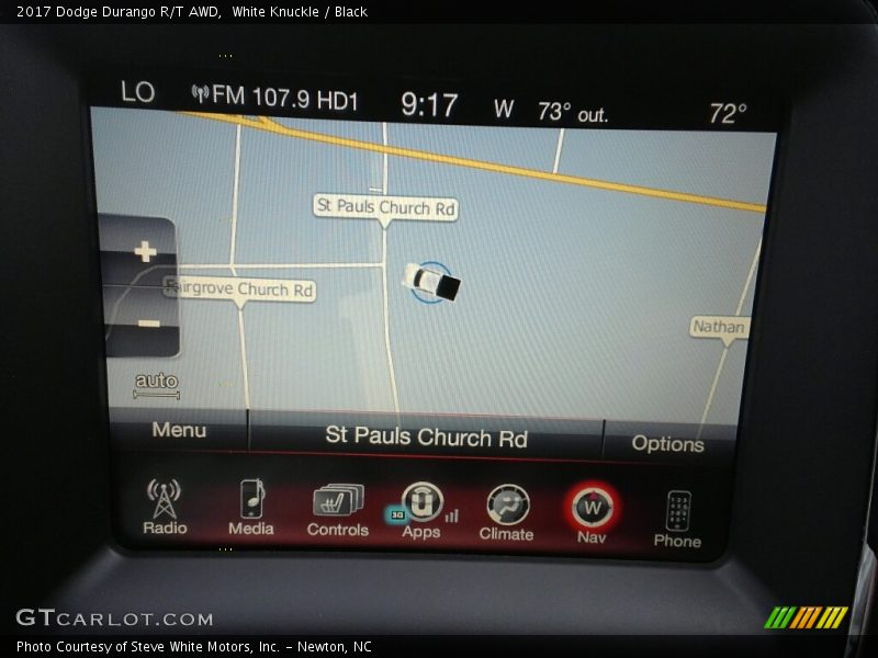 White Knuckle / Black 2017 Dodge Durango R/T AWD