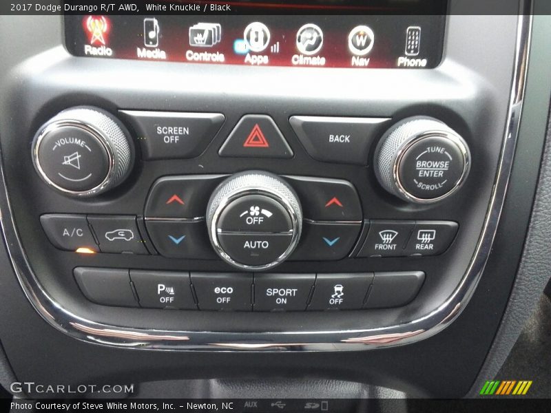 White Knuckle / Black 2017 Dodge Durango R/T AWD