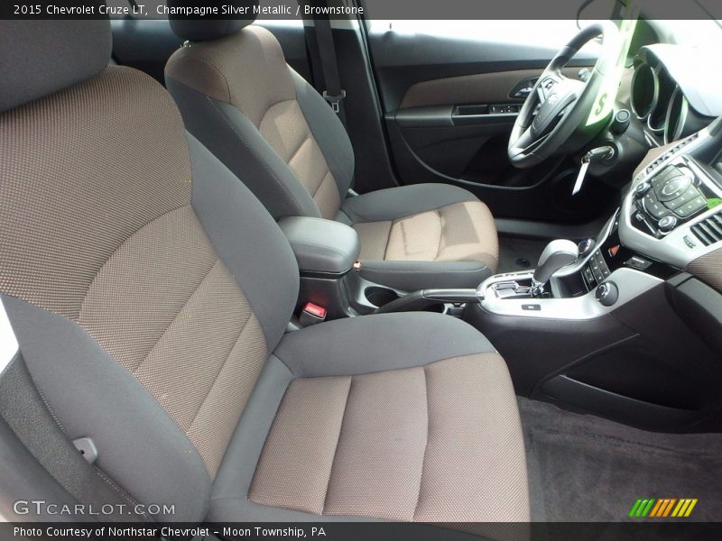 Champagne Silver Metallic / Brownstone 2015 Chevrolet Cruze LT