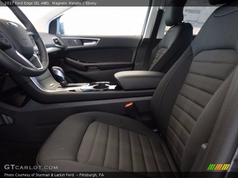 Magnetic Metallic / Ebony 2017 Ford Edge SEL AWD