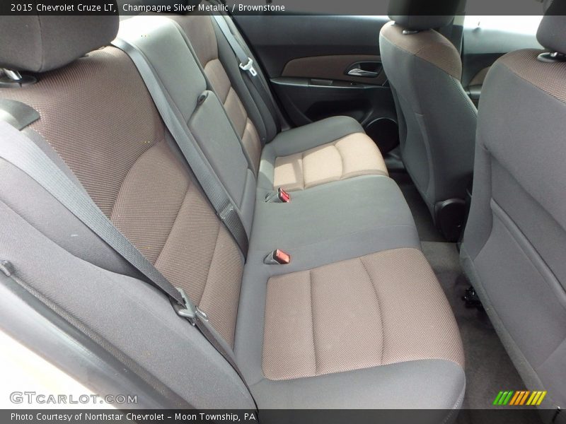 Champagne Silver Metallic / Brownstone 2015 Chevrolet Cruze LT