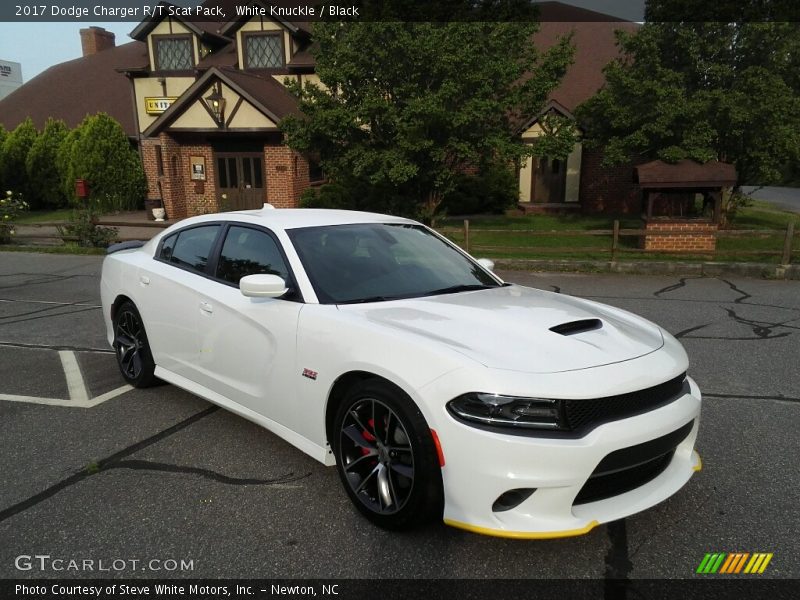 White Knuckle / Black 2017 Dodge Charger R/T Scat Pack