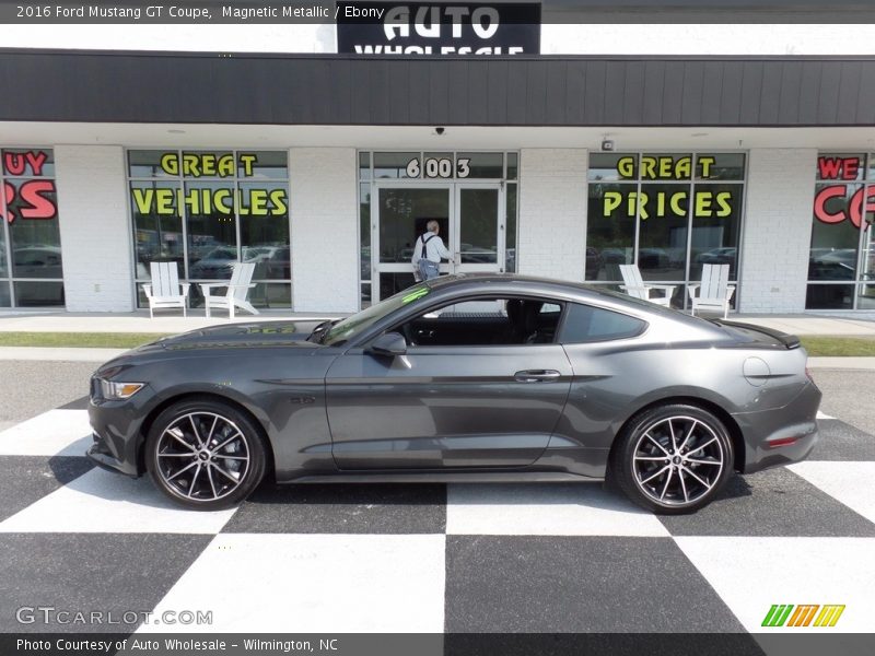 Magnetic Metallic / Ebony 2016 Ford Mustang GT Coupe