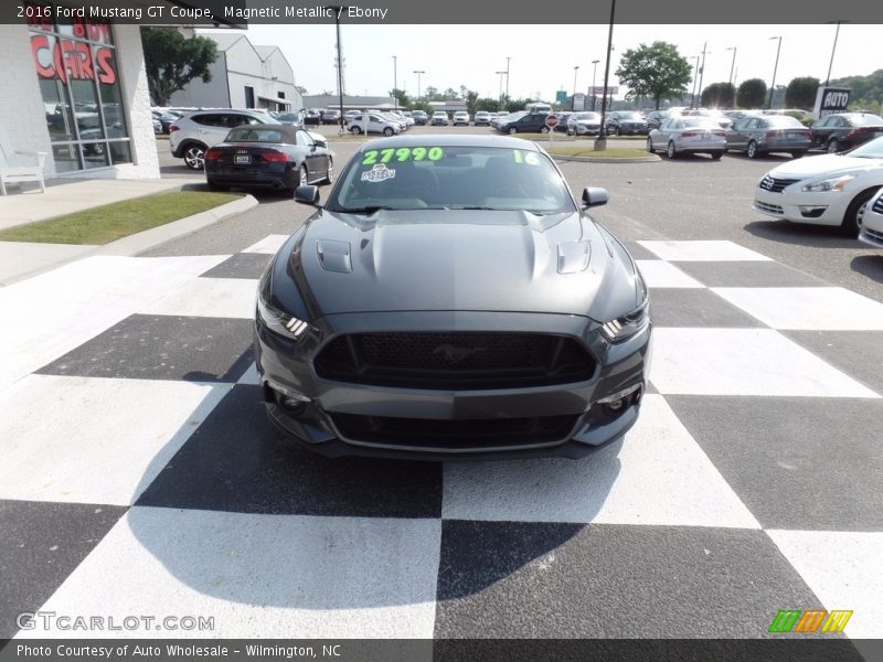 Magnetic Metallic / Ebony 2016 Ford Mustang GT Coupe