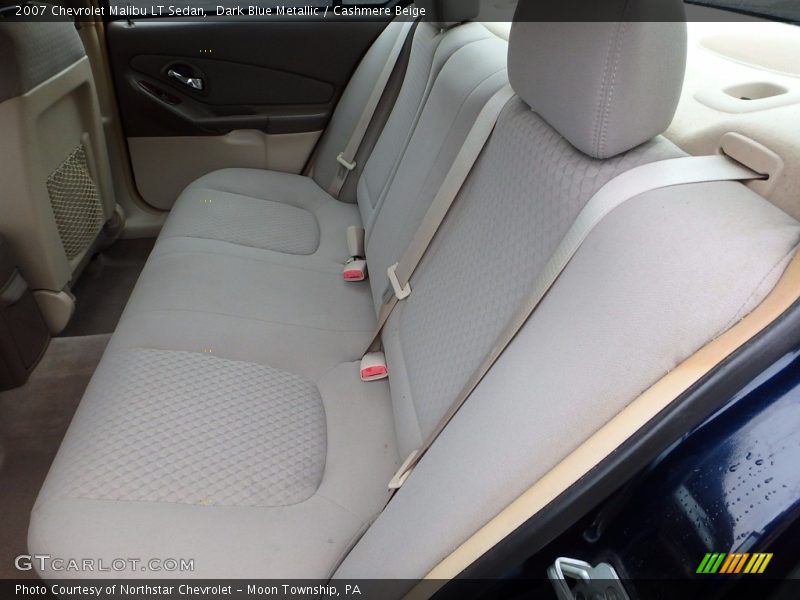 Dark Blue Metallic / Cashmere Beige 2007 Chevrolet Malibu LT Sedan