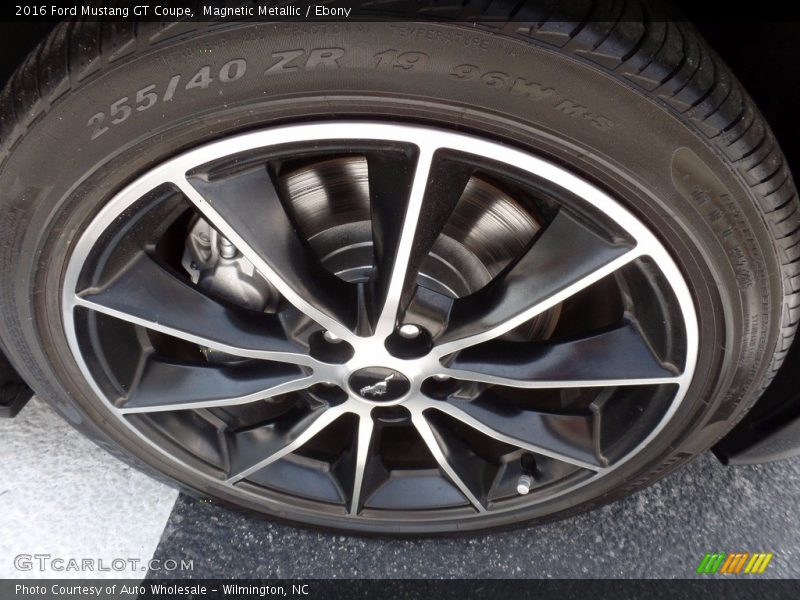 Magnetic Metallic / Ebony 2016 Ford Mustang GT Coupe