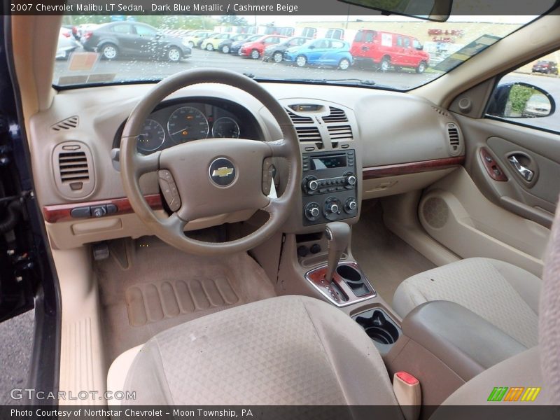  2007 Malibu LT Sedan Cashmere Beige Interior