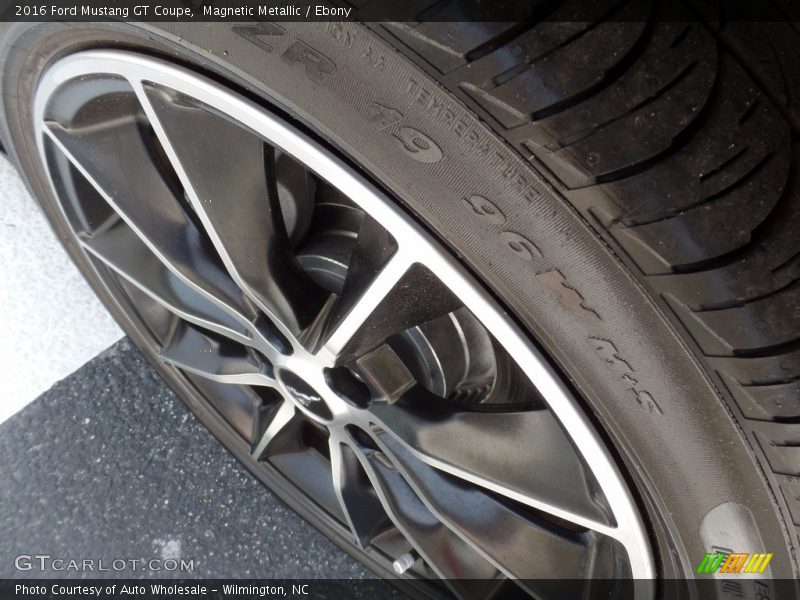 Magnetic Metallic / Ebony 2016 Ford Mustang GT Coupe