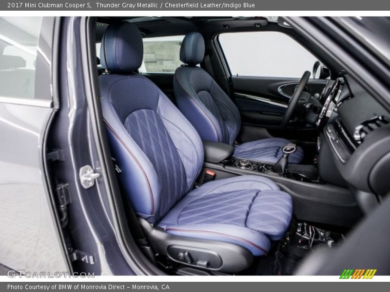  2017 Clubman Cooper S Chesterfield Leather/Indigo Blue Interior