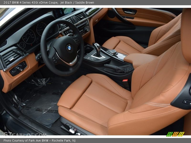  2017 4 Series 430i xDrive Coupe Saddle Brown Interior