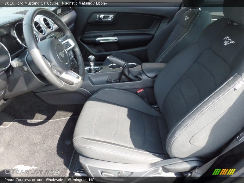 Magnetic Metallic / Ebony 2016 Ford Mustang GT Coupe