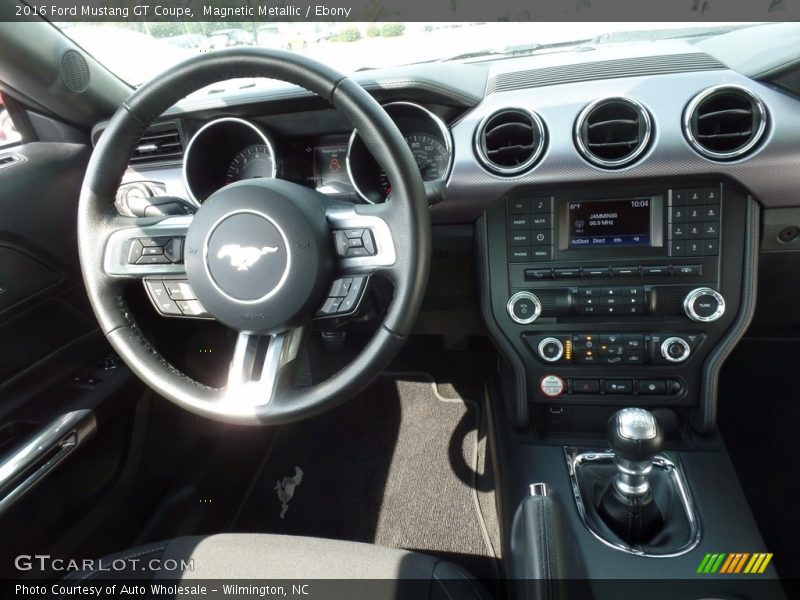 Magnetic Metallic / Ebony 2016 Ford Mustang GT Coupe