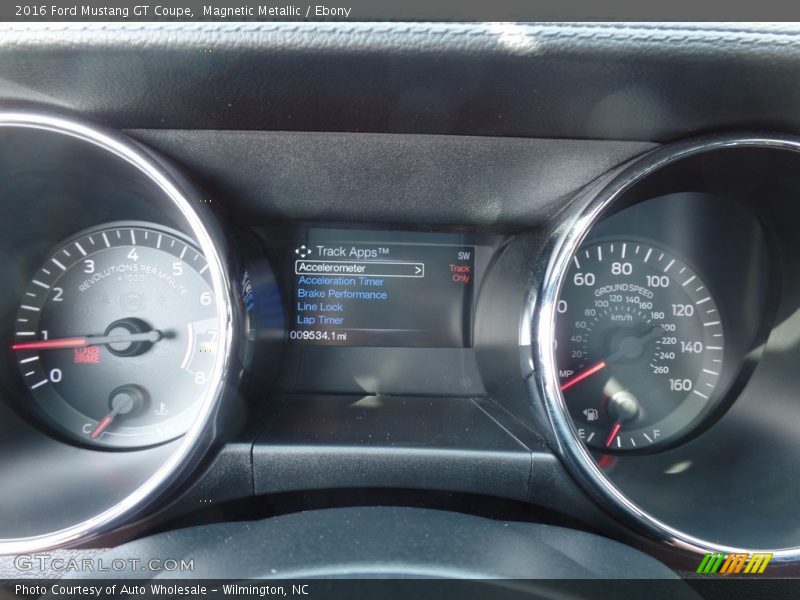 Magnetic Metallic / Ebony 2016 Ford Mustang GT Coupe