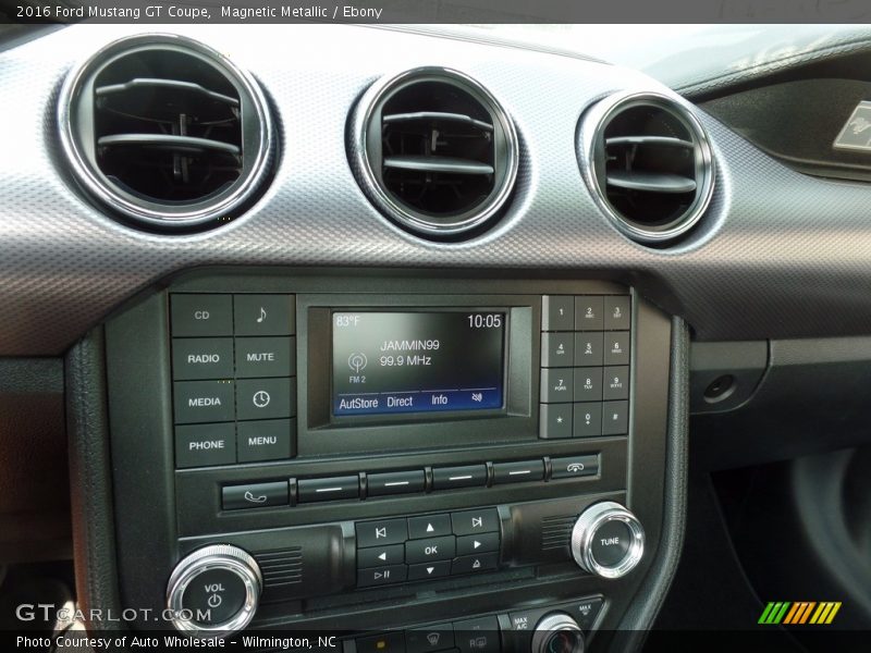 Magnetic Metallic / Ebony 2016 Ford Mustang GT Coupe