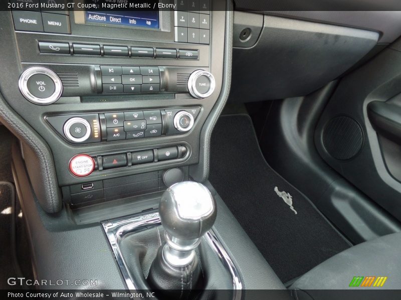 Magnetic Metallic / Ebony 2016 Ford Mustang GT Coupe