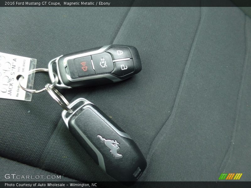 Magnetic Metallic / Ebony 2016 Ford Mustang GT Coupe