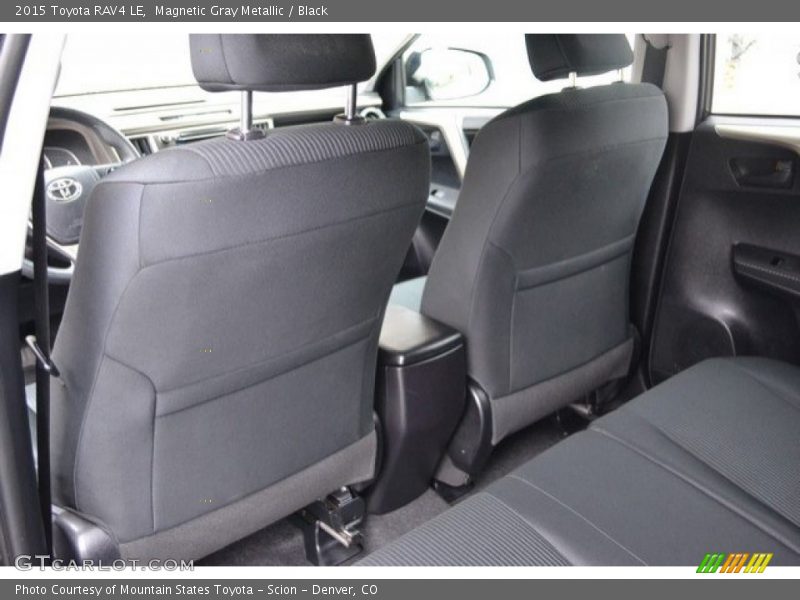 Magnetic Gray Metallic / Black 2015 Toyota RAV4 LE