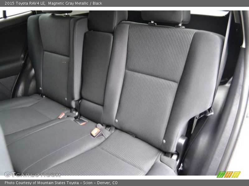 Magnetic Gray Metallic / Black 2015 Toyota RAV4 LE
