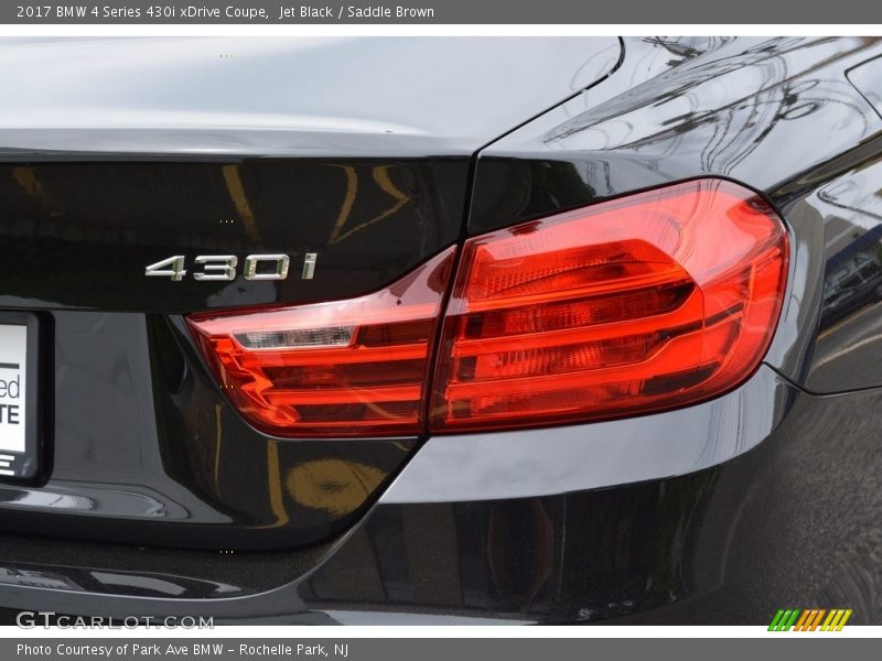 Jet Black / Saddle Brown 2017 BMW 4 Series 430i xDrive Coupe