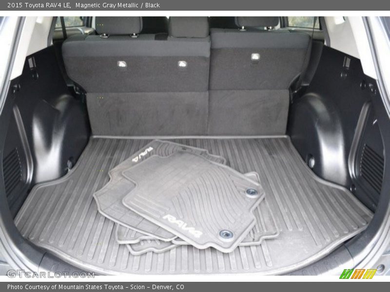 Magnetic Gray Metallic / Black 2015 Toyota RAV4 LE