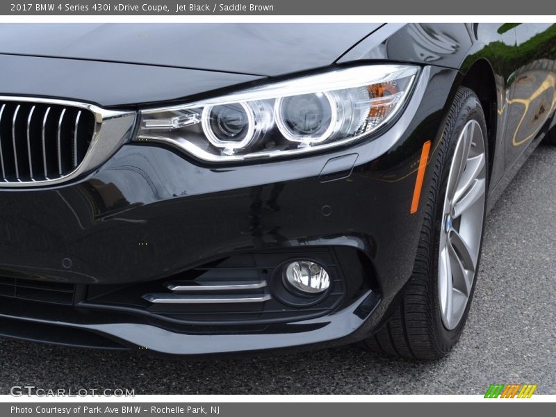 Jet Black / Saddle Brown 2017 BMW 4 Series 430i xDrive Coupe