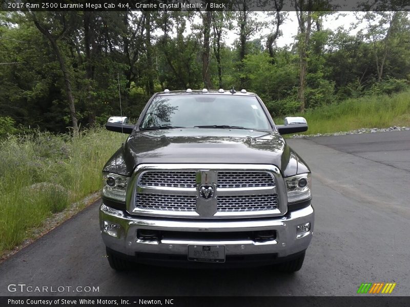 Granite Crystal Metallic / Black 2017 Ram 2500 Laramie Mega Cab 4x4
