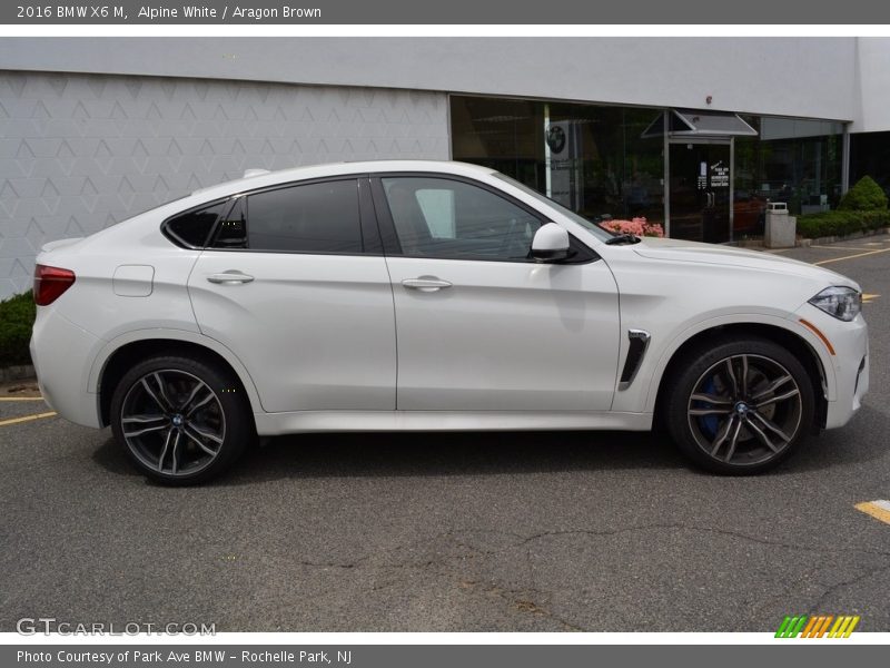  2016 X6 M  Alpine White