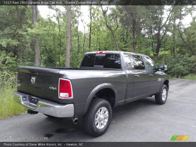 Granite Crystal Metallic / Black 2017 Ram 2500 Laramie Mega Cab 4x4
