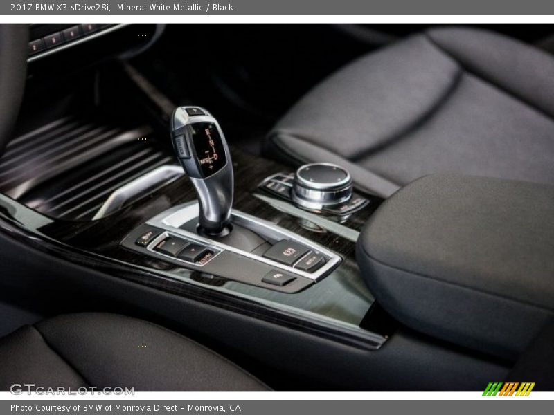 Mineral White Metallic / Black 2017 BMW X3 sDrive28i