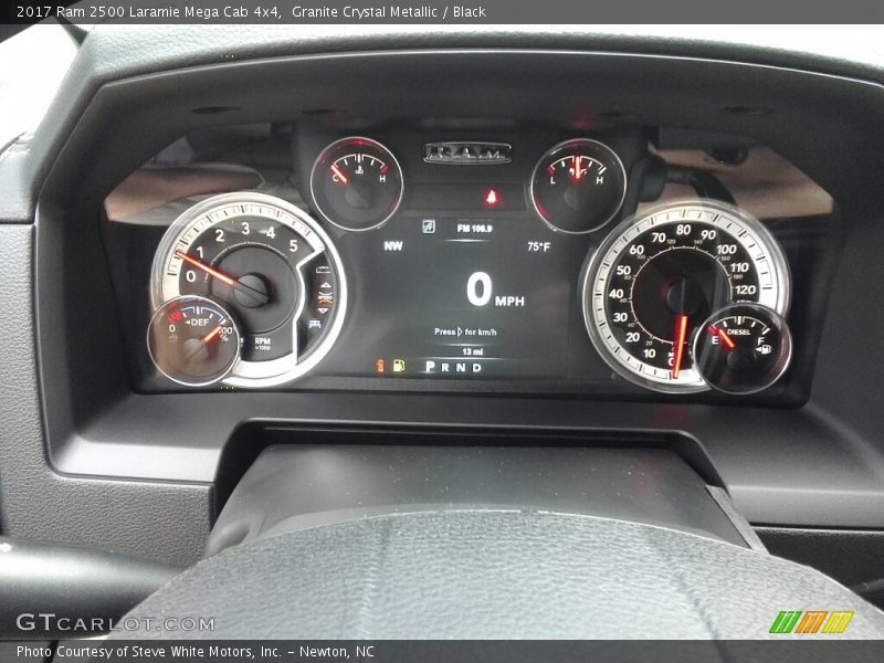  2017 2500 Laramie Mega Cab 4x4 Laramie Mega Cab 4x4 Gauges