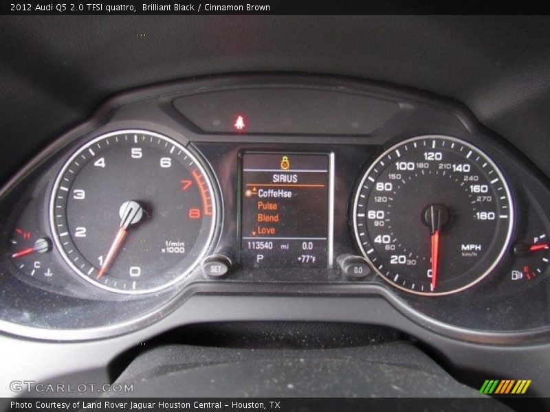 Brilliant Black / Cinnamon Brown 2012 Audi Q5 2.0 TFSI quattro