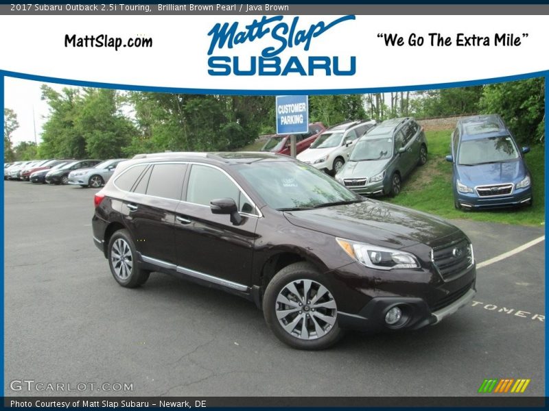 Brilliant Brown Pearl / Java Brown 2017 Subaru Outback 2.5i Touring