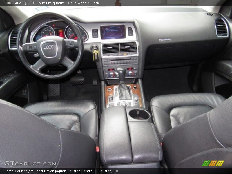 Calla White / Black 2008 Audi Q7 3.6 Premium quattro