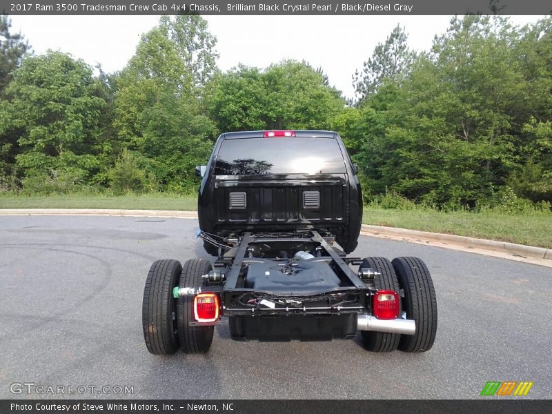 Brilliant Black Crystal Pearl / Black/Diesel Gray 2017 Ram 3500 Tradesman Crew Cab 4x4 Chassis