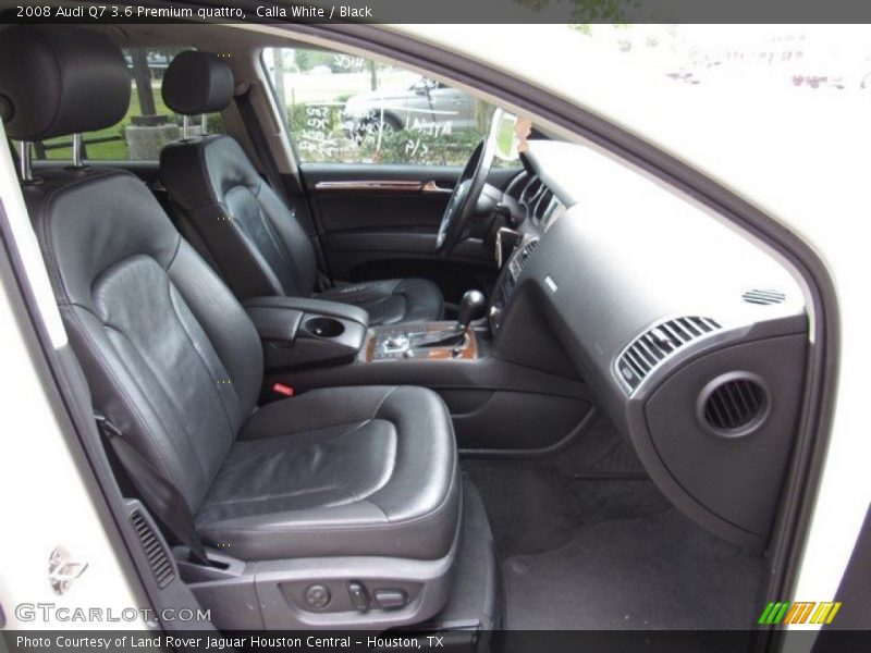 Calla White / Black 2008 Audi Q7 3.6 Premium quattro