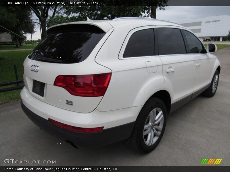 Calla White / Black 2008 Audi Q7 3.6 Premium quattro