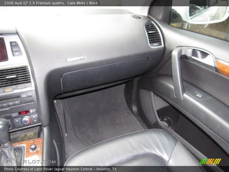 Calla White / Black 2008 Audi Q7 3.6 Premium quattro