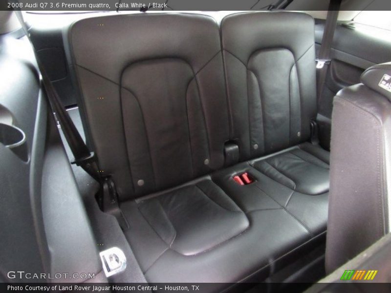 Calla White / Black 2008 Audi Q7 3.6 Premium quattro