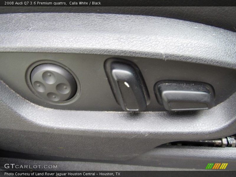 Calla White / Black 2008 Audi Q7 3.6 Premium quattro