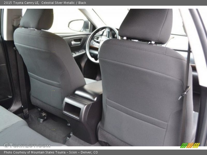 Celestial Silver Metallic / Black 2015 Toyota Camry LE