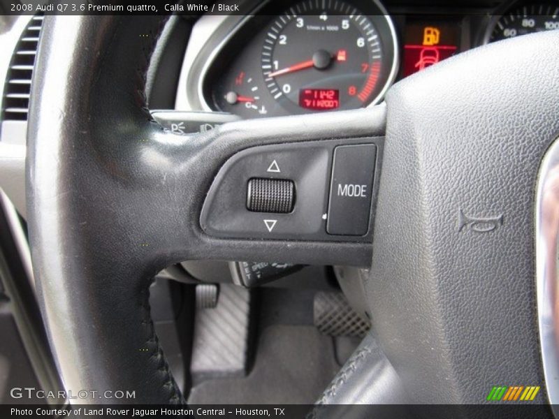 Calla White / Black 2008 Audi Q7 3.6 Premium quattro