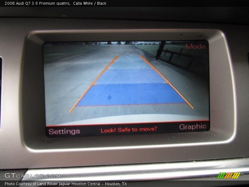 Calla White / Black 2008 Audi Q7 3.6 Premium quattro