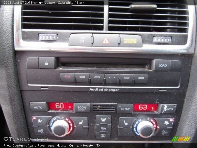 Calla White / Black 2008 Audi Q7 3.6 Premium quattro