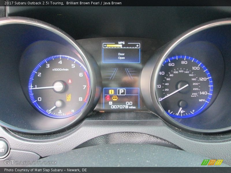  2017 Outback 2.5i Touring 2.5i Touring Gauges