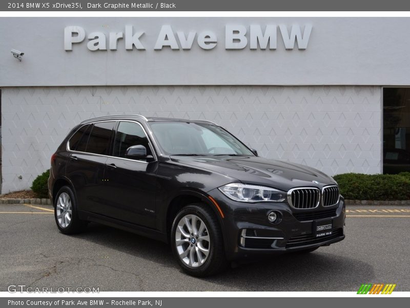 Dark Graphite Metallic / Black 2014 BMW X5 xDrive35i